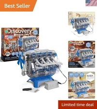 Innovative Model Engine Building Set - Boosts STEM Skills with Real Mechanics