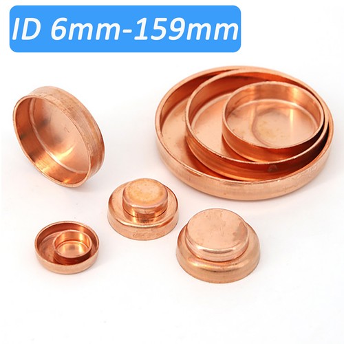 Copper End Cap Stop End Solder Sweat Fitting HVAC Refrigeration ACR Pipe Plug