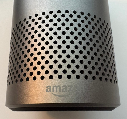 Amazon Echo 2nd Gen Smart Speaker - Silver (No Power Cord) - Afbeelding 3 van 6