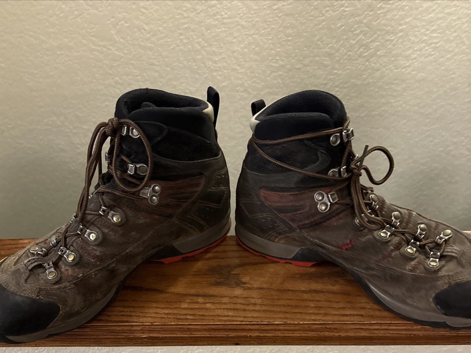 ASOLO Boots Mens SZ 13 Drifter GV Gore-Tex Hiking Mountain Vibram Euro 47 1/2 - Image 3 of 4