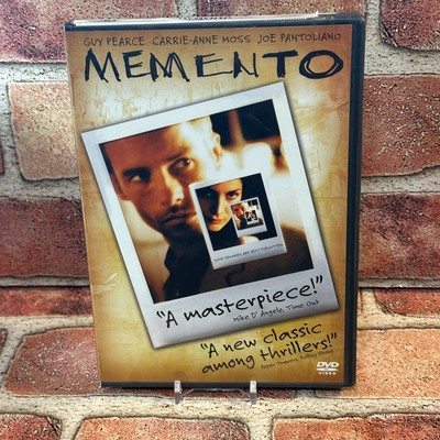 Memento DVD Used Guy Pearce Christopher Nolan 2000 Thriller Mystery