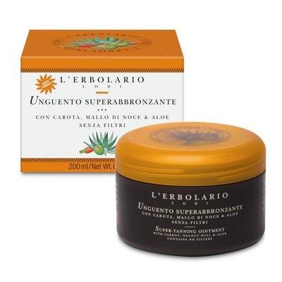 L'Erbolario Superbräuner Creme ohne LSF , 1er Pack (1 x 200 ml)