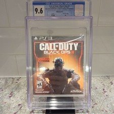 Call of Duty Black Ops III PS3 CGC 9.6 A+ Sealed Y-Fold Activision