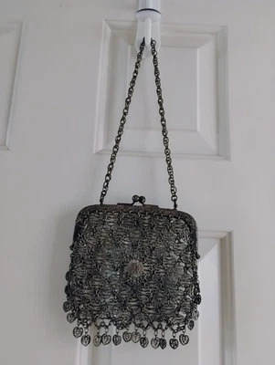 Chinese Silver Filagree Purse From 1900s - Image 1 of 3