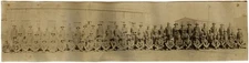 Buffalo Soldiers 1917 African American Black Regiment 367th Panoramic Photo Army