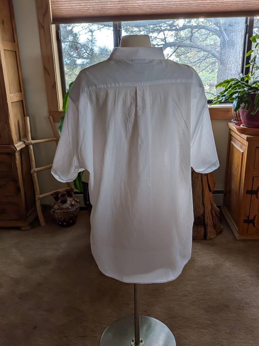 Men's U.S. POLO ASSN. Shirt 3XL EZ-Wicking 100% Cotton Red White