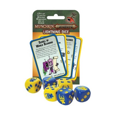 SJG Munchkin Warhamme  Munchkin Warhammer - Age of Sigmar, Lightning Di Box New