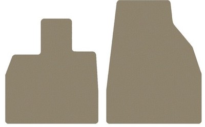 Basic Front Fußmatten Beige für BYD Tang EV Elektrisch 2022-... Automatten