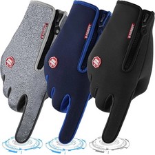 Men Women Warm Touchscreen Winter Gloves Windproof Non-Slip for Cold Weather