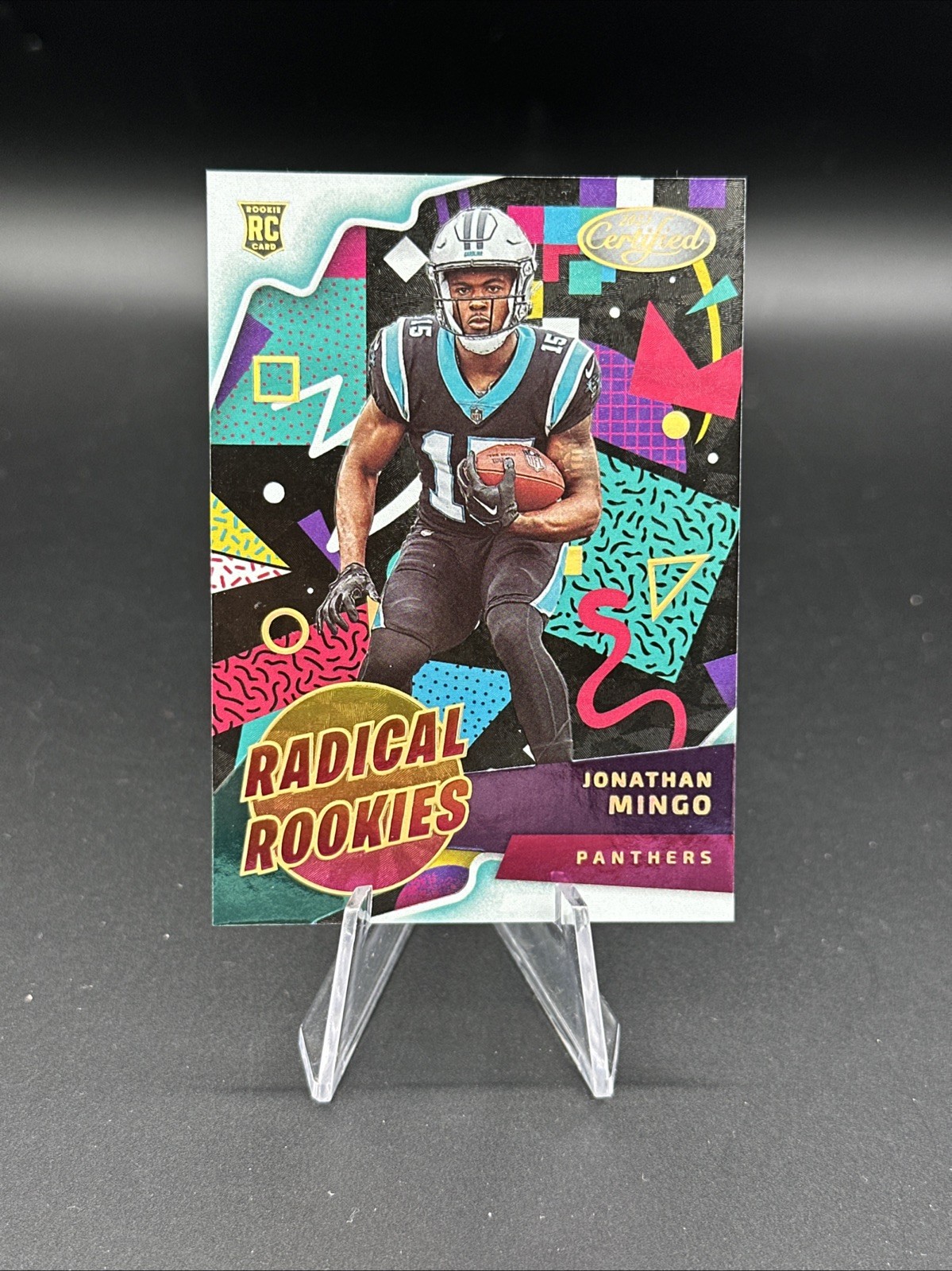 2023 Panini Certified Jonathan Mingo Radical Rookies #RAD-8 Rookie Panthers