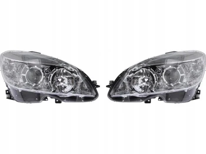 Scheinwerfer Vorne Links+Rechts für Mercedes C Klasse W204 2048200161 2048200261 - Bild 4 von 4