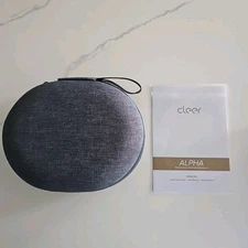 Cleer Audio Alpha Headphones Zippered Case, Manual, And Accessories Only