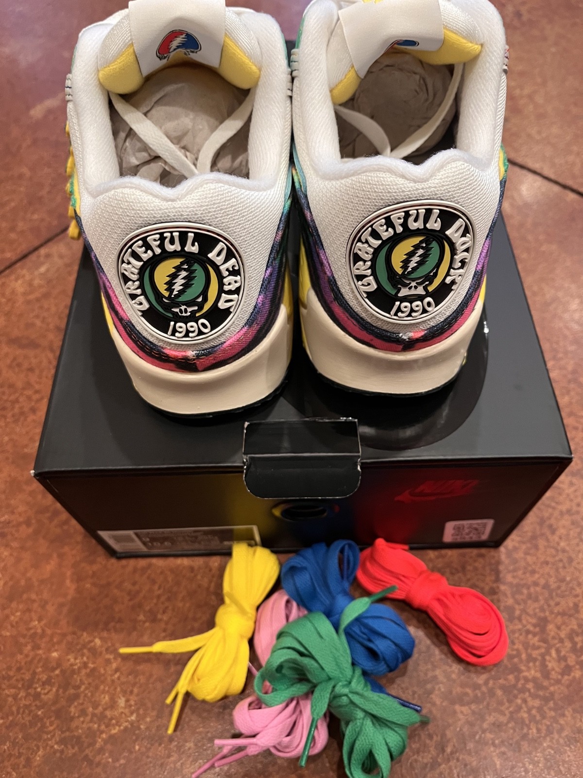 Size 9 - Grateful Dead x University Of Oregon x Nike Air Max 90 Grateful Ducks thumbnail 6