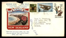 Mayfairstamps New Zealand 1971 Auckland Anzac Dalapoli Landing Cover aaw_54039