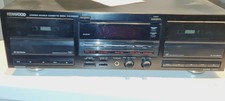 Kenwood KX-W6030, Doppel- Kassettendeck, Schwarz