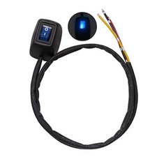 Paste Type Switch Car Push Button Switch with LED Light ON/Off DC12V/10A