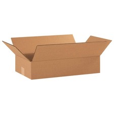GRAINGER APPROVED 11R405 PK 25 Shipping Box,18x10x4 in 11R405