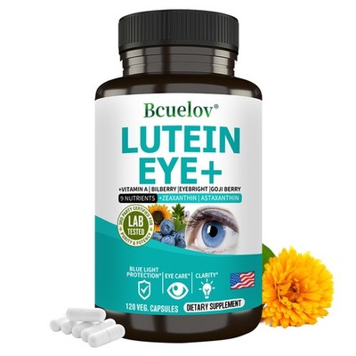 Lutein + Vitamin A Kapseln - Augengesundheit und Sehkonzentration