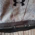 Under Armour storm Trackers Gray Black Backpack Adjustable Strap  Initials — photo 4