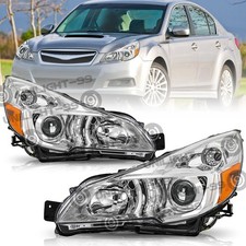 For 2010-2014 Subaru Outback Legacy Projector Headlights Headlamps 10-14 Pairs
