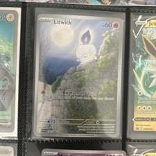 Litwick 100/086 SV11B: Black Bolt Holo (Japanese) for sale online