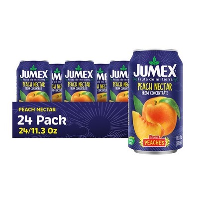Jumex Peach Juice Nectar - Made 11.3 Fl Oz (Pack of 24), 