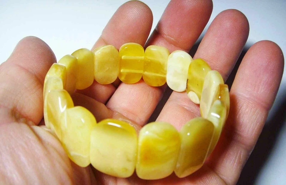 Bernstein Armband Butterscotch  Bernsteinarmband amber bracelet - Bild 3 von 4