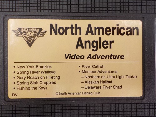North American Angler Video Adventure Vintage VHS Volumes 5-8 Fishing Club EUC - Picture 13 of 16