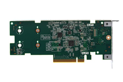 Dell Boss-S1 M.2 2280 PCIe SSD Adapter W/2x240GB SSD P/N: 0K4D64 0919J9 Tested - Afbeelding 3 van 5