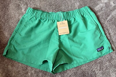 NWT Women's Patagonia Barely Baggies 2.5  Short Gather Green Size Small