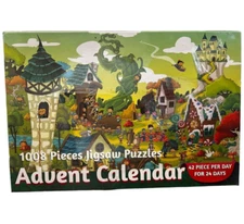 advent calendar 1008 pieces jigsaw puzzles 42 piece per day for 24 days