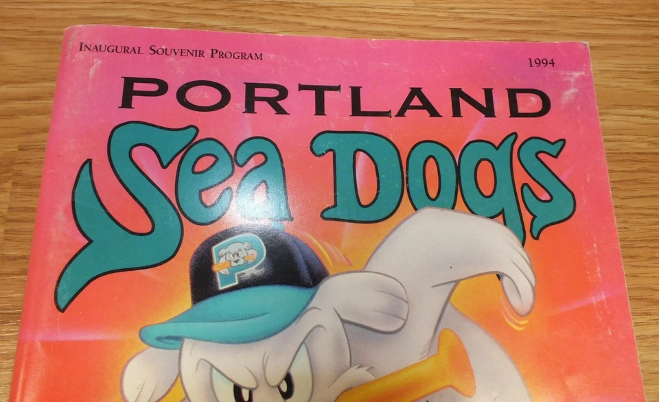 Vintage 1994 Portland Sea Dogs Inaugural Souvenir Program Booklet Only - Image 2 of 4