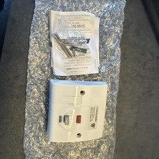 Timeguard RCD01WAVN RCD Protected Single Gang White Switched Socket