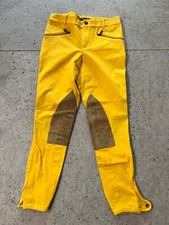 Ralph Lauren Equestrian Suede Leather Riding Pants Women s Cotton size 4