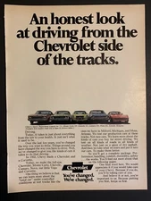 Chevrolet Company Cars Magazine Ad. One Page 1971.