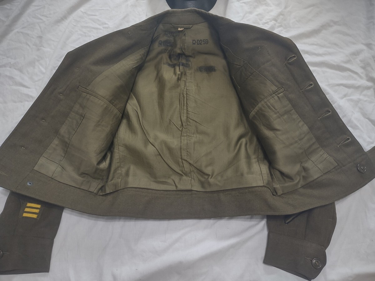 【YUGOSLAVIA ARMY】希少 73's ウールコート A-2544 Vtg US Army Uniform Jacket & Slacks Lucky 7th Armored