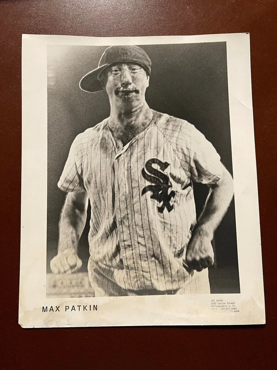 VINTAGE MAX PATKIN THE CLOWN PRINCE OF BASEBALL CHICAGO WHITE SOX