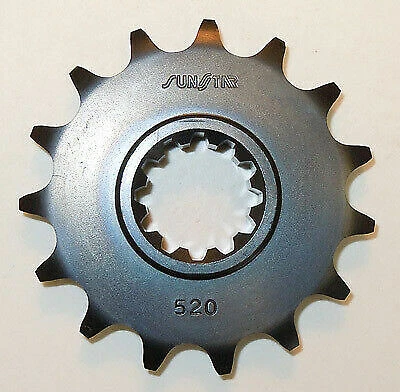 Piñón delantero de acero Honda CBR600 15T 1987 - 1996 CBR600 Sunstar - 52015 Foto 2 de 2