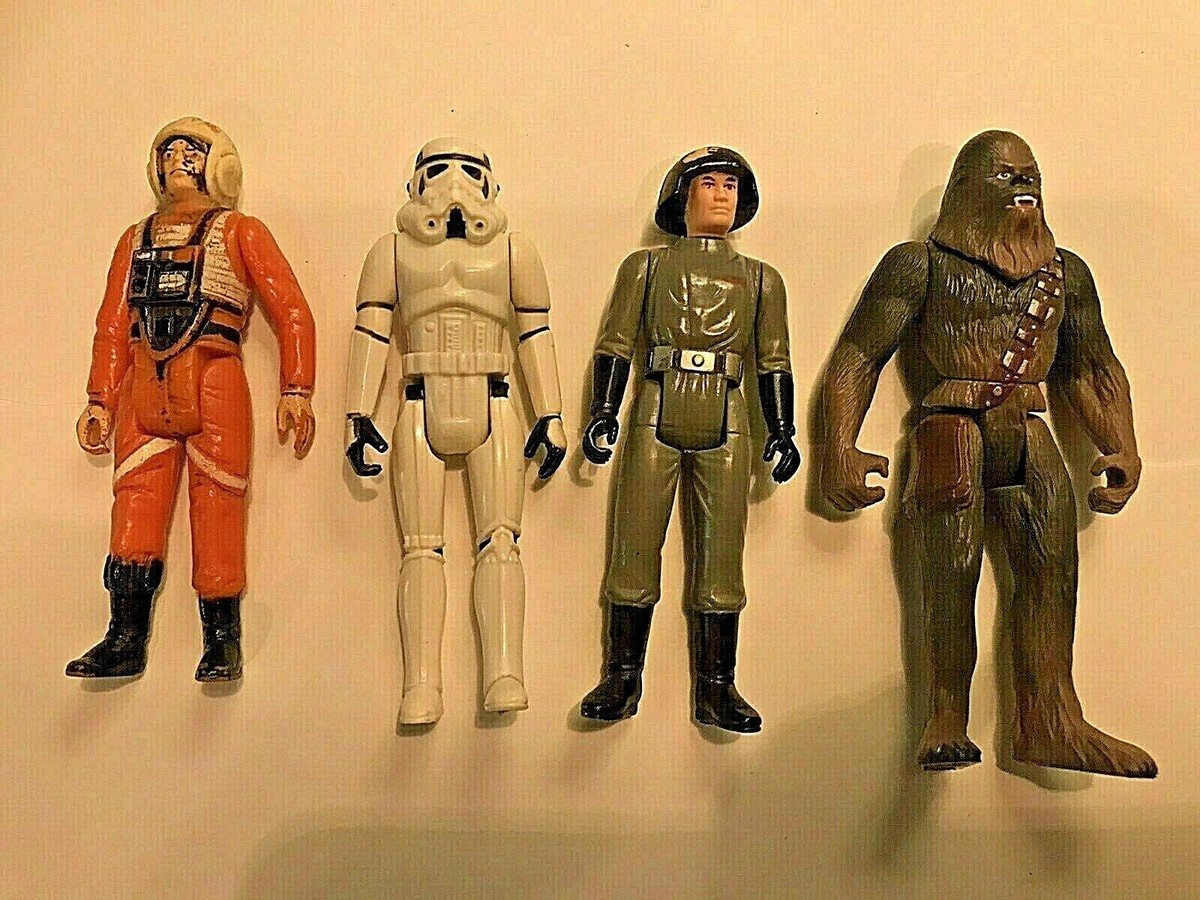 Star Wars Vintage Action Figure Lot of 8 figures (70's and 80's