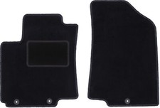 Schwarze Fußmatten vorne für: Hyundai i20 II Coupé, Fließheck (2014-)