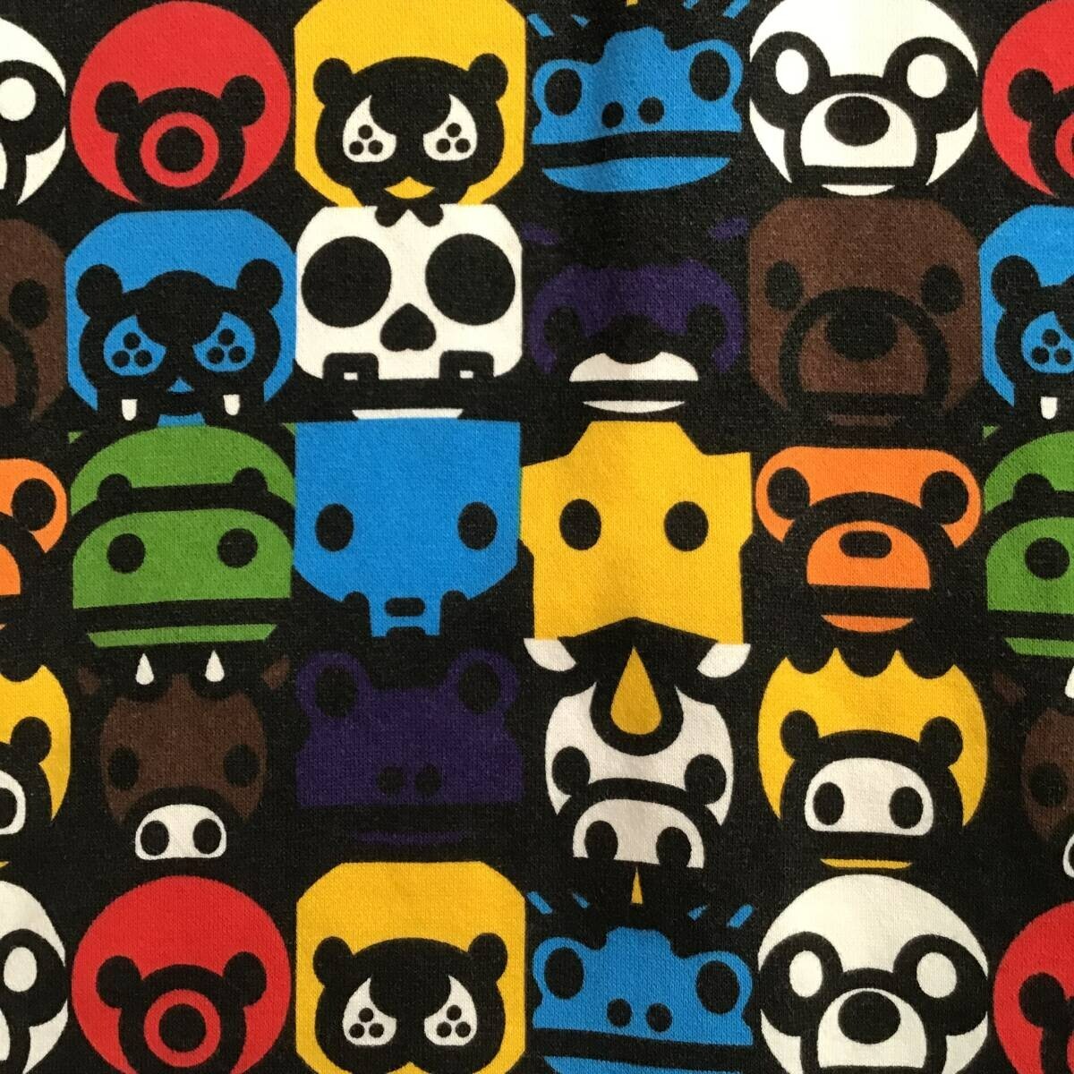 BAPE STA Milo Animal full zip hoodie a bathing ape NIGO Size S | eBay