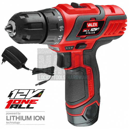 TRAPANO AVVITATORE AL LITIO VALEX P-TA 12 B - Foto 2 di 2