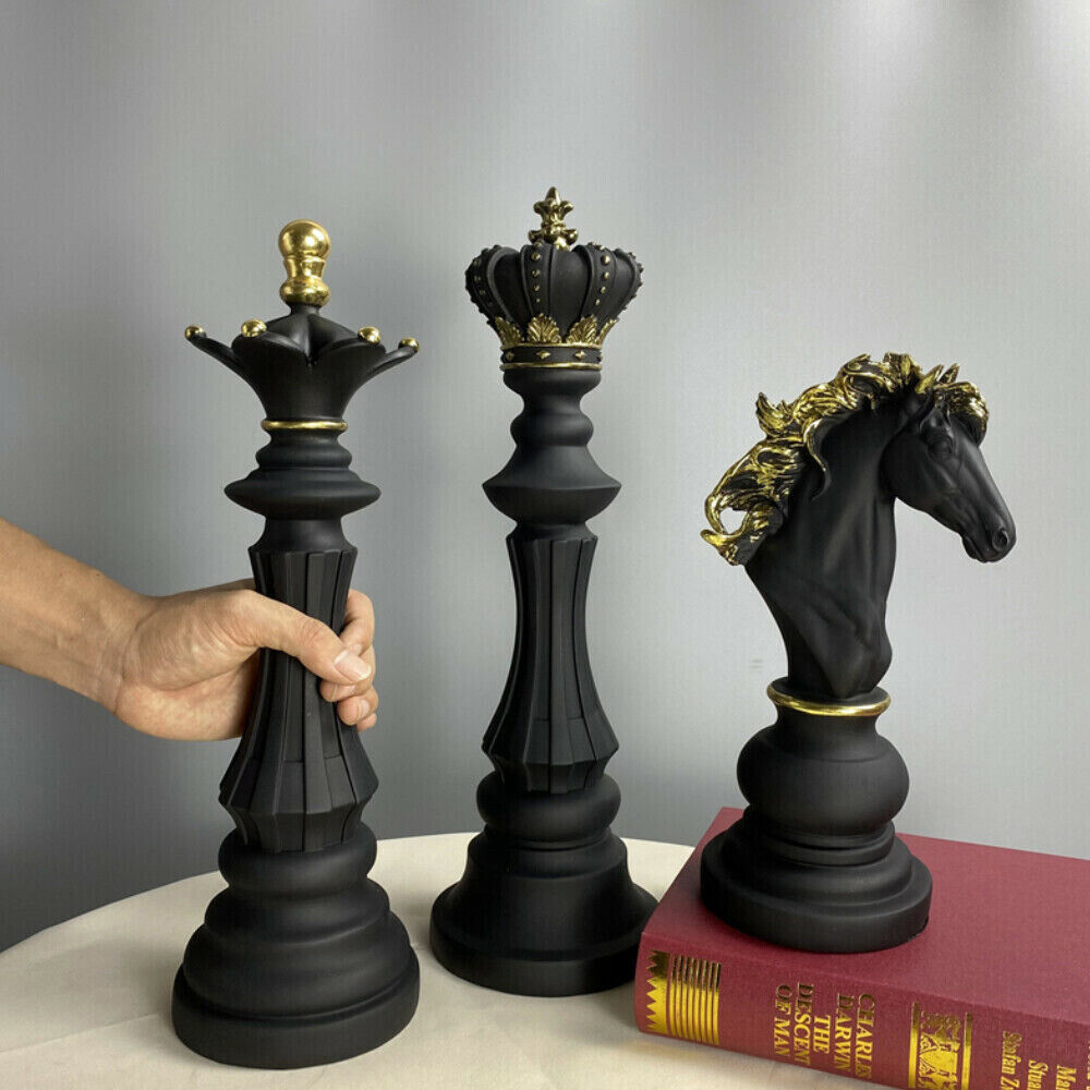 Resin Customized Queen King Crown Horse Head Roman Column Pillar Big Chess  Handmade Souvenir Sculpture Statuehot - China International Chess and Resin  International Chess price