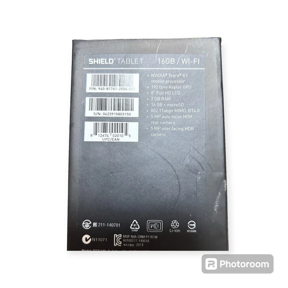 NVIDIA SHIELD TABLET 16GB & NVIDIA SHIELD Wireless Controller 2 Piece Set New - Image 3 of 4