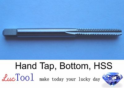 1-72 UNF Hand Tap Bottoming GH1 Limit 2 Flute HSS Bottom Chamfer Uncoated #1