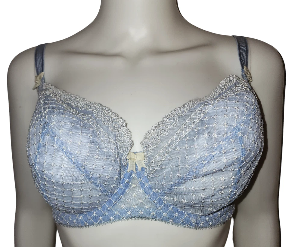 Sujetador vintage de encaje bordado Felina Foto 2 de 4