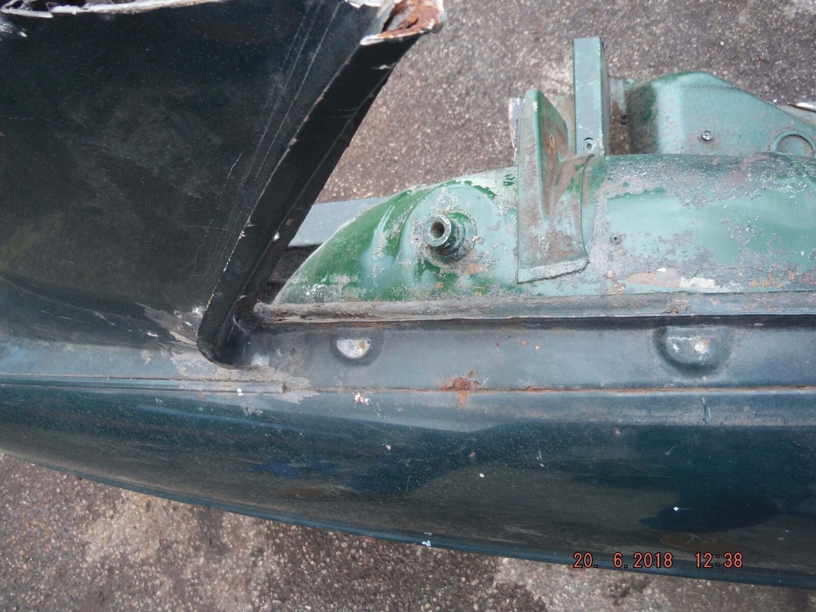 MGB GT REAR WING ( OFF SIDE ) SECTION eBay