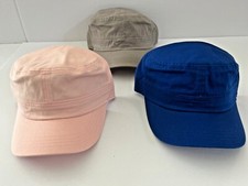 Military Cadet Army Hat Cap Patrol Castro VTG 100 Cotton Caps New W/Tags
