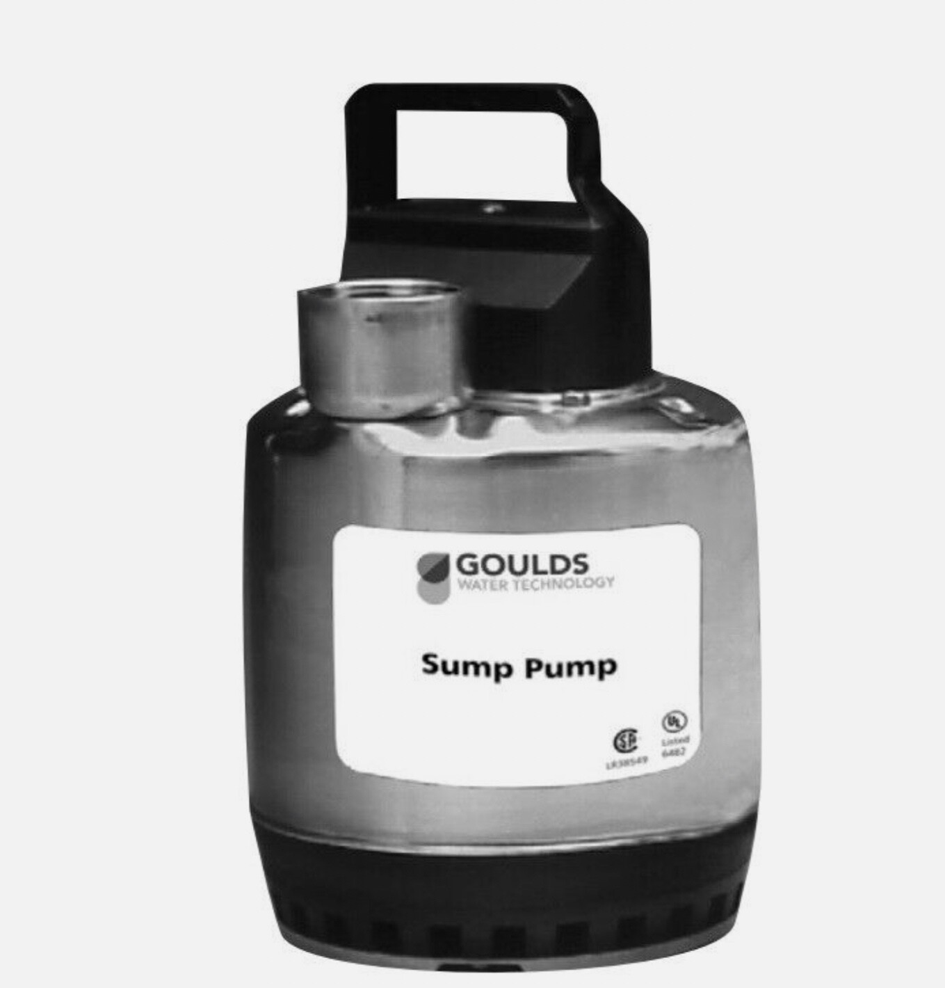 Goulds LSP0712F 3/4HP Submersible Sump Pump, 1/60-230v, 20‘cord w/Plug/No Switch
