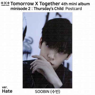 TXT 4th Mini Album Minisode 2 Thursday's Child Official Photocard